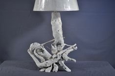 Sun Bleached Driftwood Table Lamp 1 small