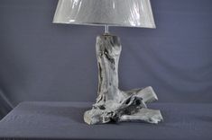 Sun Bleached Driftwood Table Lamp 2 small