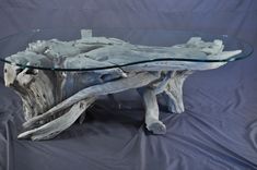 Sun Bleached Driftwood Coffee Table 3 small