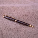 Wood Pen Of Walnut With Dyed Veneer Accent S009 1 small