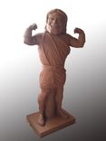 School Mascot Marble Statue 3 small