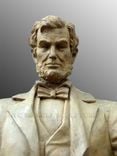 Custom Lincoln Memorial Statue, for USS Abraham Lincoln (an aircraft carrier in the US Navy fleet).  1 small