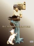  Mailbox, of Boy W/ Dog Custom Colors Bronze Statue 2 small