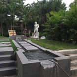 Custom Marble Nude Statue of Poseidon 7.5 ft tall 6 small