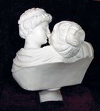 Love's First Kiss, Marble Bust 5 small