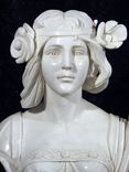 Marble Bust Of A 30s Flapper Girl 2 small