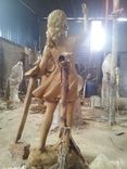 Bronze Statue of Girl Playing with Birds / Life Size Bronzes - Custom Bronze Statues & Sculptures - Lost Wax Casting 4 small
