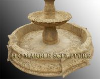  Antique Limestone 3 Tier Fountain 5 small