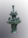 Decorative Bronze Angels 3 Tier Fountain 1 small