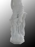 Diaco Custom Lovely Lady Marble Statue On Base 4 small