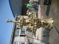 Decorative Bronze Angels 3 Tier Fountain 2 small