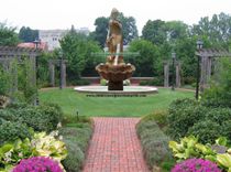 French Maiden W/ Jug Statue Fountain 4 small