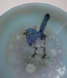 Australian Blue Wren -Soup Bowl 2 small