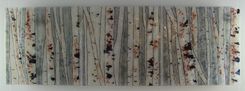 Into The Woods-Birch - Glass Fusing Artwork 1 small