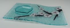 Blossom Branch A - Serving Tray With Bowl 1 small