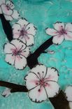 Blossom Branch B - Serving Tray With Bowl 2 small