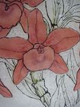 Crimson Blooms - Glass Fusing Artwork 2 small