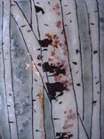 Into The Woods-Birch - Glass Fusing Artwork 2 small