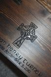 Custom Engraved  And Burned Wooden Chest 1 small