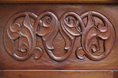 Bathroom Vanity - Honduras Mahogany - Hand Carved 2 small