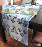Hand-Dyed & Block Printed Table Runners 5 small