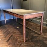 Karina Mid Century Walnut Table Base For Stone Or Marble Top 2 small