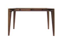 Ariana Walnut Mid Century Modern Table Base For Marble Or Stone Top 4 small