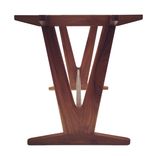 Walnut Trestle Dining Table Base For Stone Tops 1 small