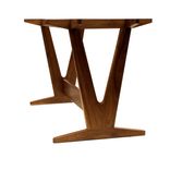 Walnut Trestle Dining Table Base For Stone Tops 2 small