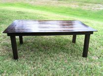 Reclaimed Wood Dining Table 2 small