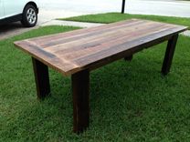 Reclaimed Oak Dining Table 5 small