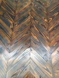Reclaimed Wood Chevron Dining Table 2 small