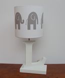 Letter Lamp - Handmade Wooden Nursery Or Kids Lamp 1 small