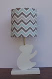 Handmade Wooden Animal Lamps For Nursery, Kids Room 5 small