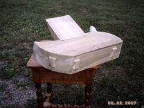 Swan Coffee Table Base Carved From Wood 7 small