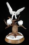 Snowy Owl Sculpture 1 small