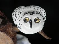 Snowy Owl Sculpture 5 small