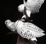 Snowy Owl Sculpture 4 small