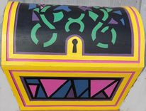 Treasure Chest Children's Toy Box 1 small