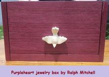 Purpleheart And Holly Musical Jewelry Box 1 small