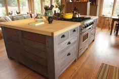 Rustic Kitchen Island 1 small