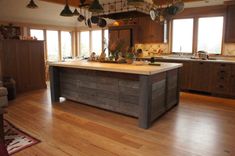 Rustic Kitchen Island 3 small