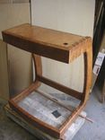 Standing Desk--Cherry And Madrone Burl 3 small