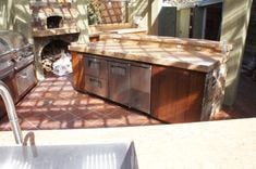 Ipe Outdoor Kitchen Cabinetry 1 small