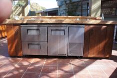 Ipe Outdoor Kitchen Cabinetry 4 small
