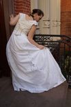 Hunt Of The Unicorn Victorian Corseted Wedding Gown 3 small
