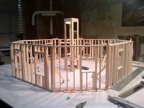 Real Framed Doll House 3 small