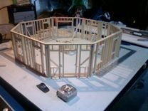Real Framed Doll House 4 small