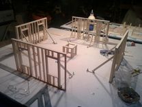 Real Framed Doll House 5 small