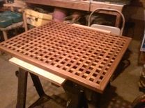 Teak Shower Grating 2 small